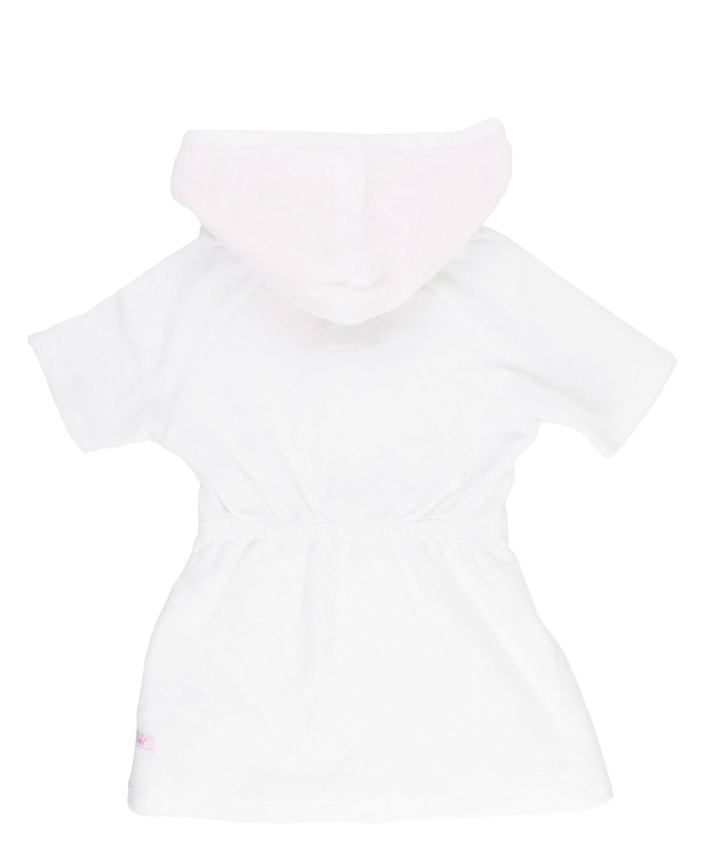 Girls White Terry Cover-Up: 2T