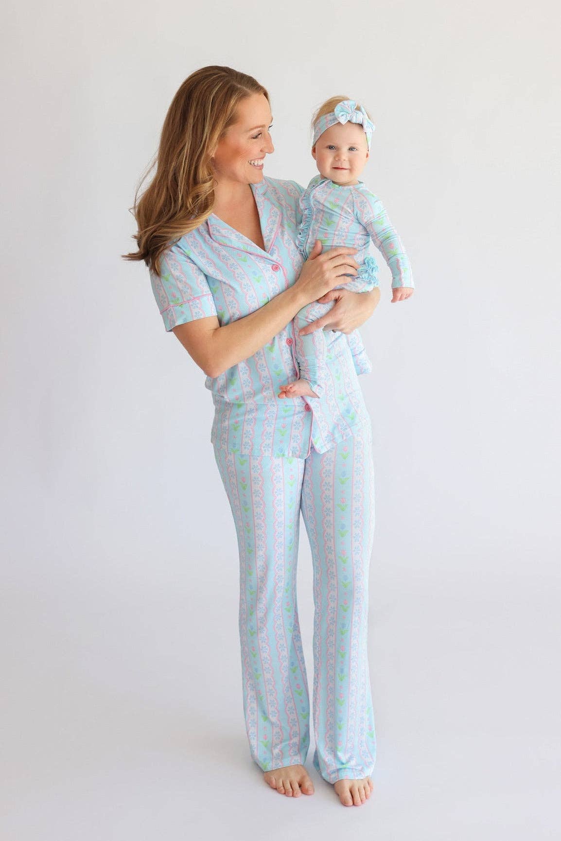 WHIMSY TULIP DREAM RUFFLE ROMPER: 3-6M