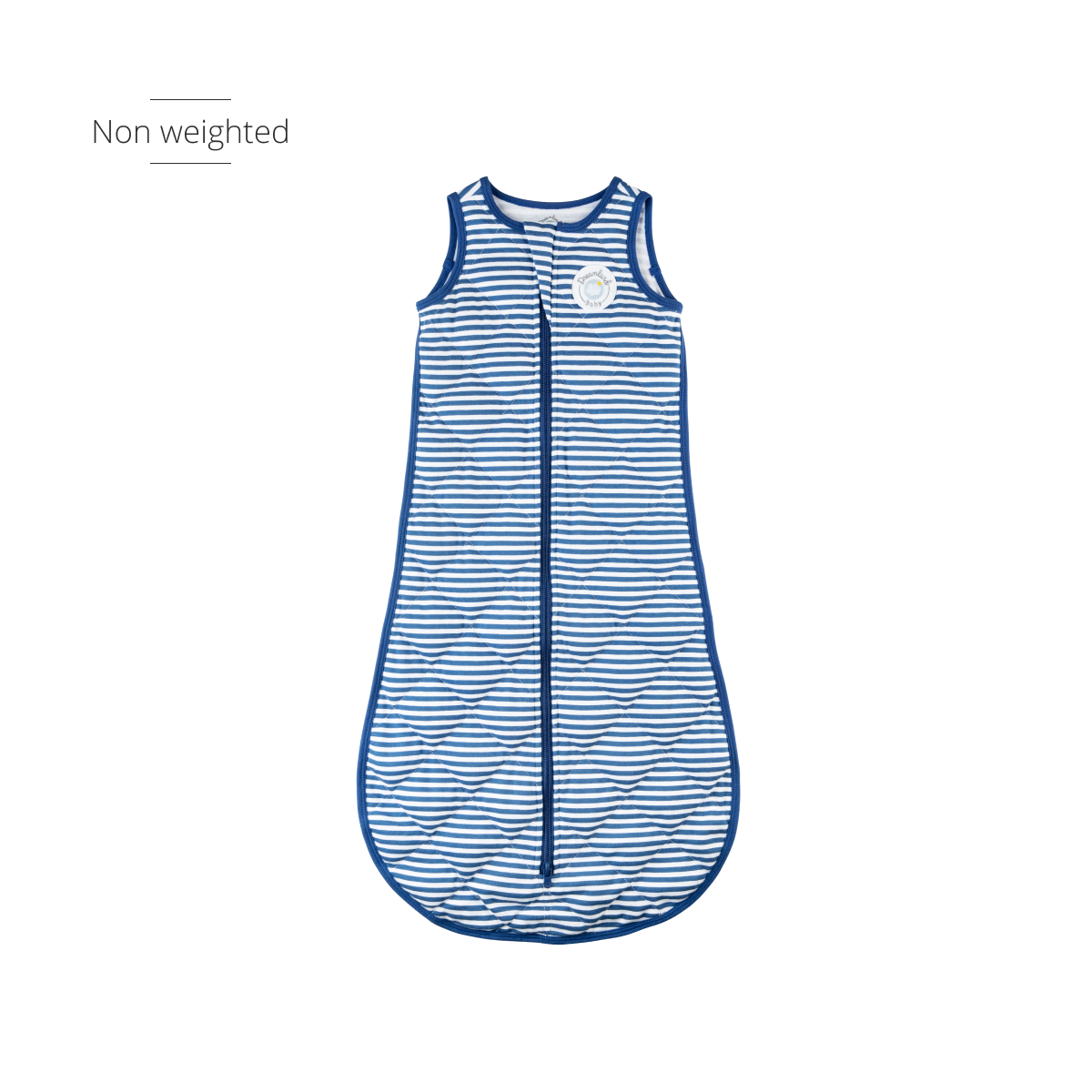 Bamboo Classic Sleep Sack (Non-weighted): Dino Blue / 0 - 6 Months - Edwina Alexis