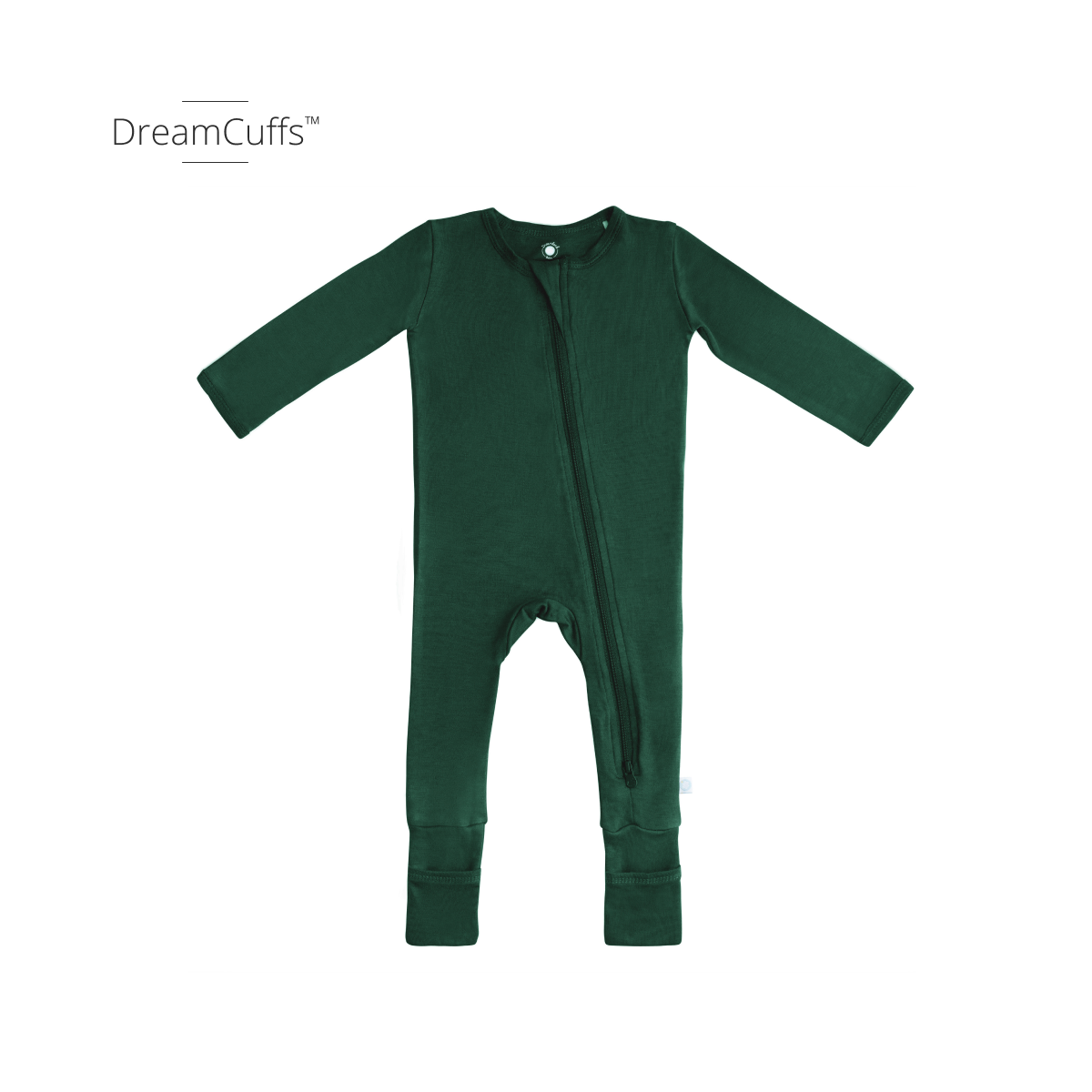 Baby Bamboo Pajamas w/ DreamCuffs™: Sage Green / 9 - 12 Months - Edwina Alexis