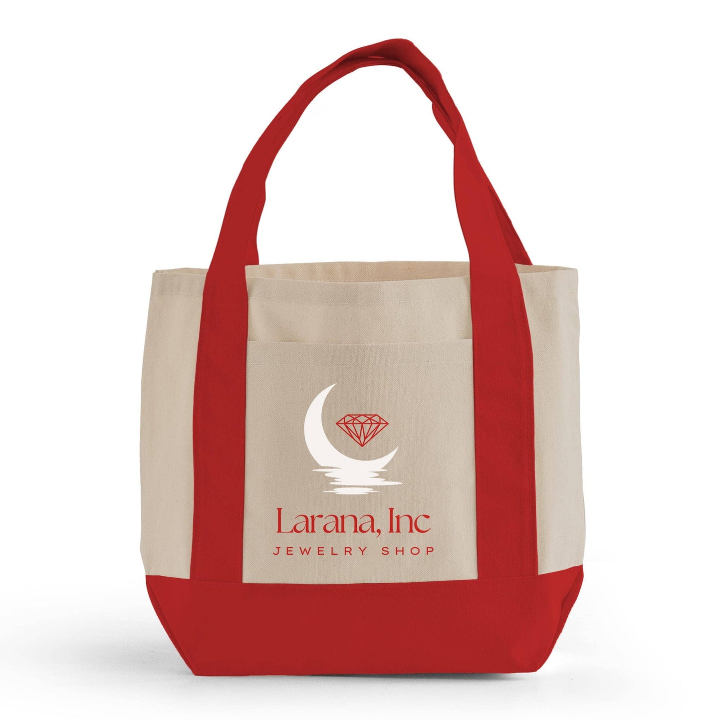 TBF Custom Mini Iconic Shopping Bag - TG237: Natural / 1 Color