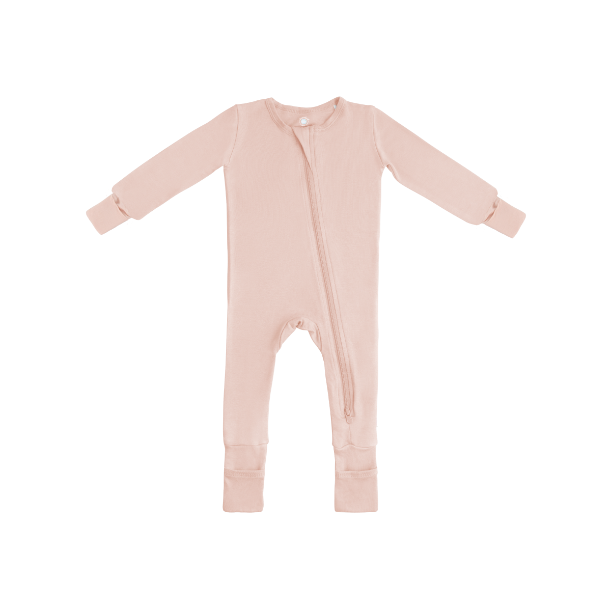 Baby Bamboo Pajamas w/ DreamCuffs® - Peach: 18 - 24 Months
