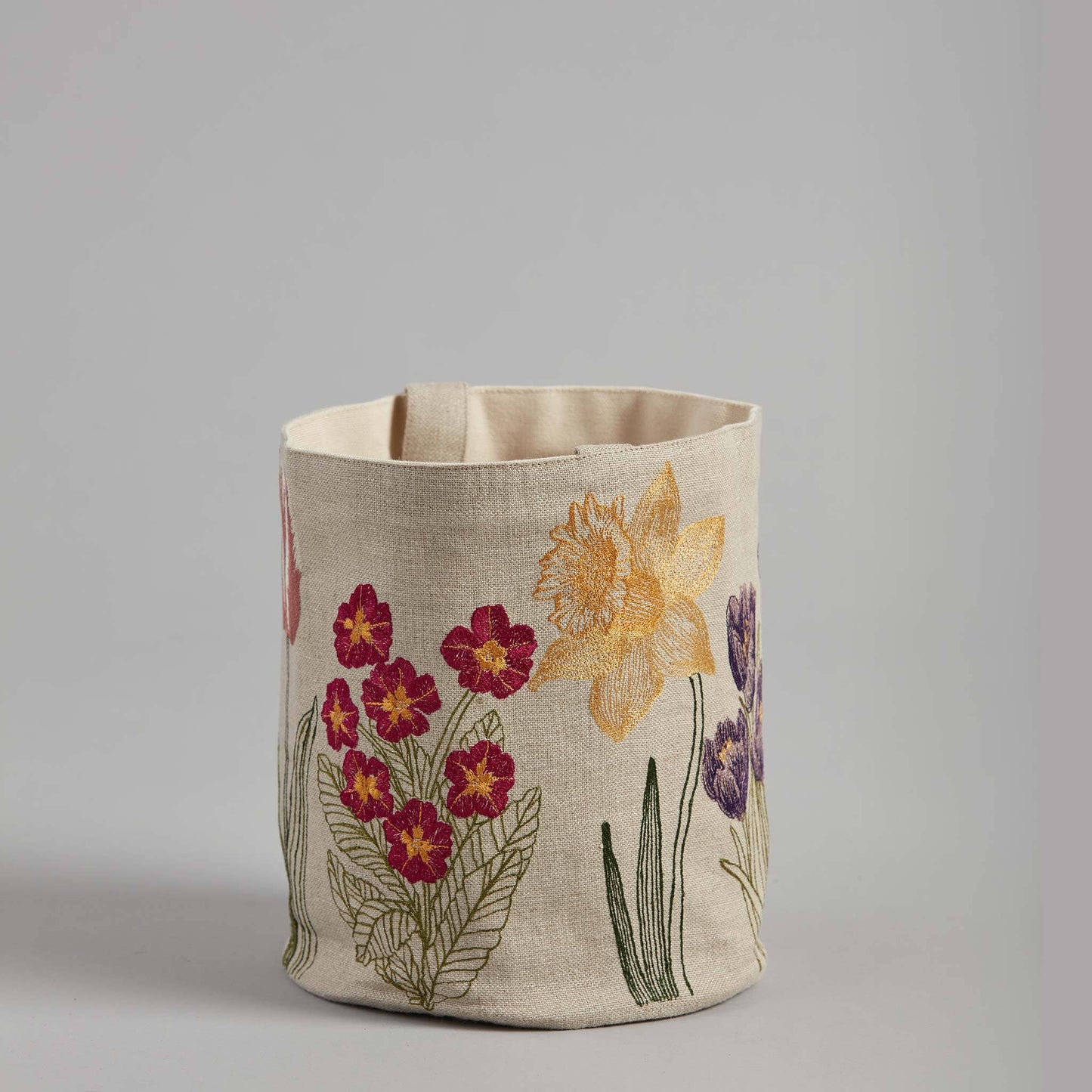 Blooms Linen Bucket - Edwina Alexis