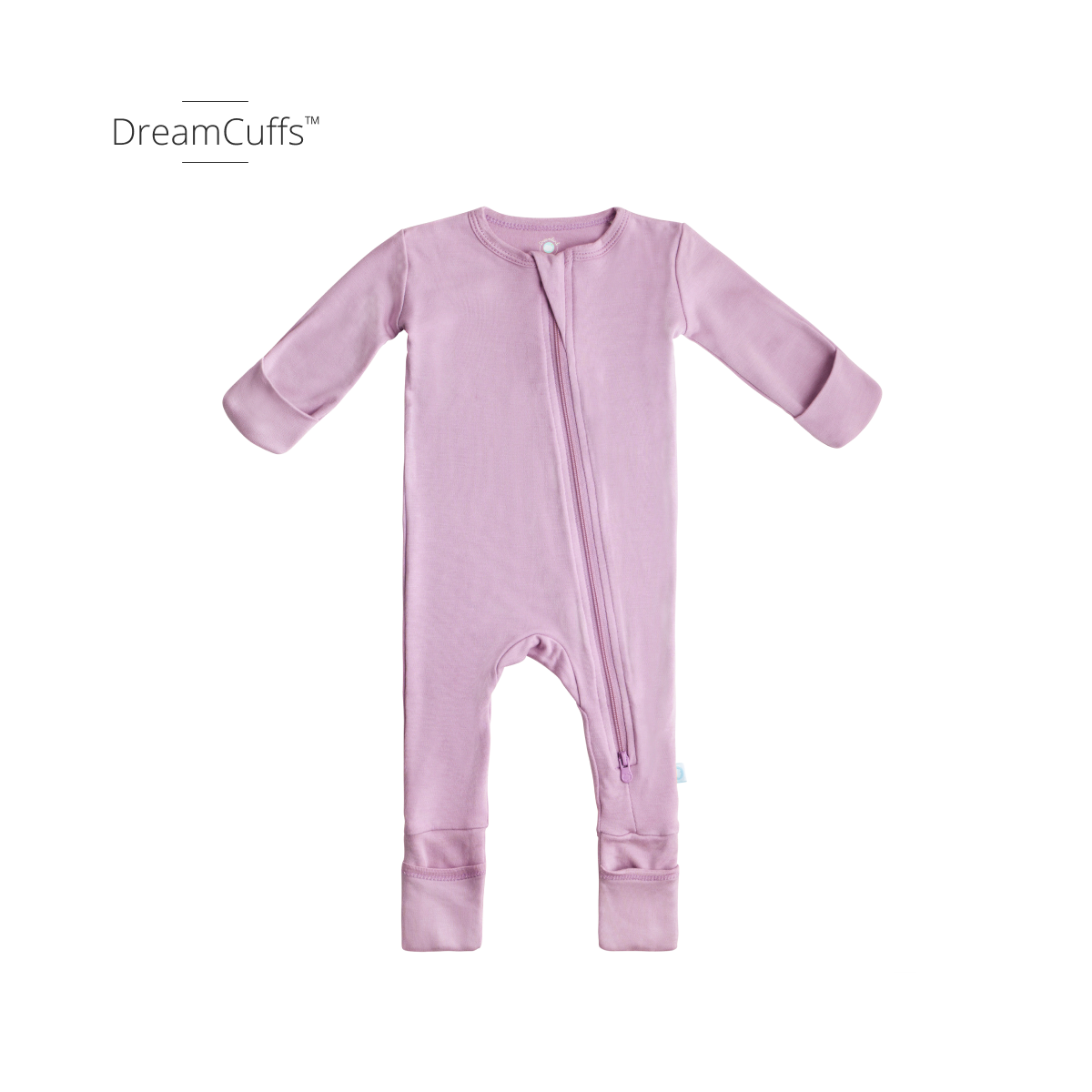 Baby Bamboo Pajamas w/ DreamCuffs™: Dusty Rose / 12 - 18 Months