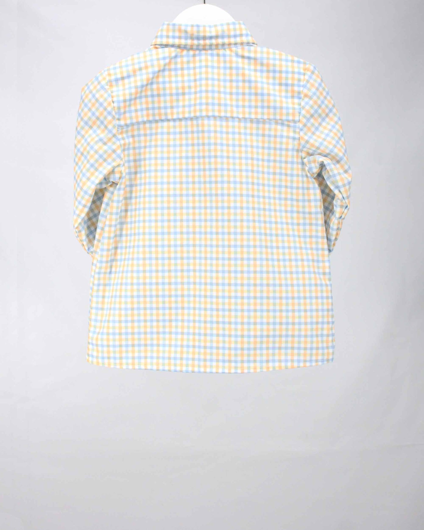 Fall Plaid Garden Leo Oxford Shirt: 2T