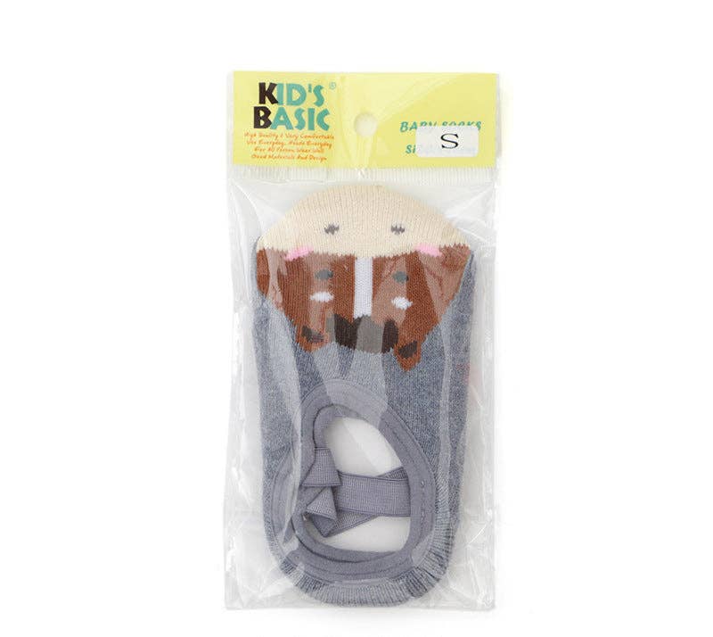 Kids Floor Socks Cute Cartoon Anti-Slip Cozy Cotton Socks