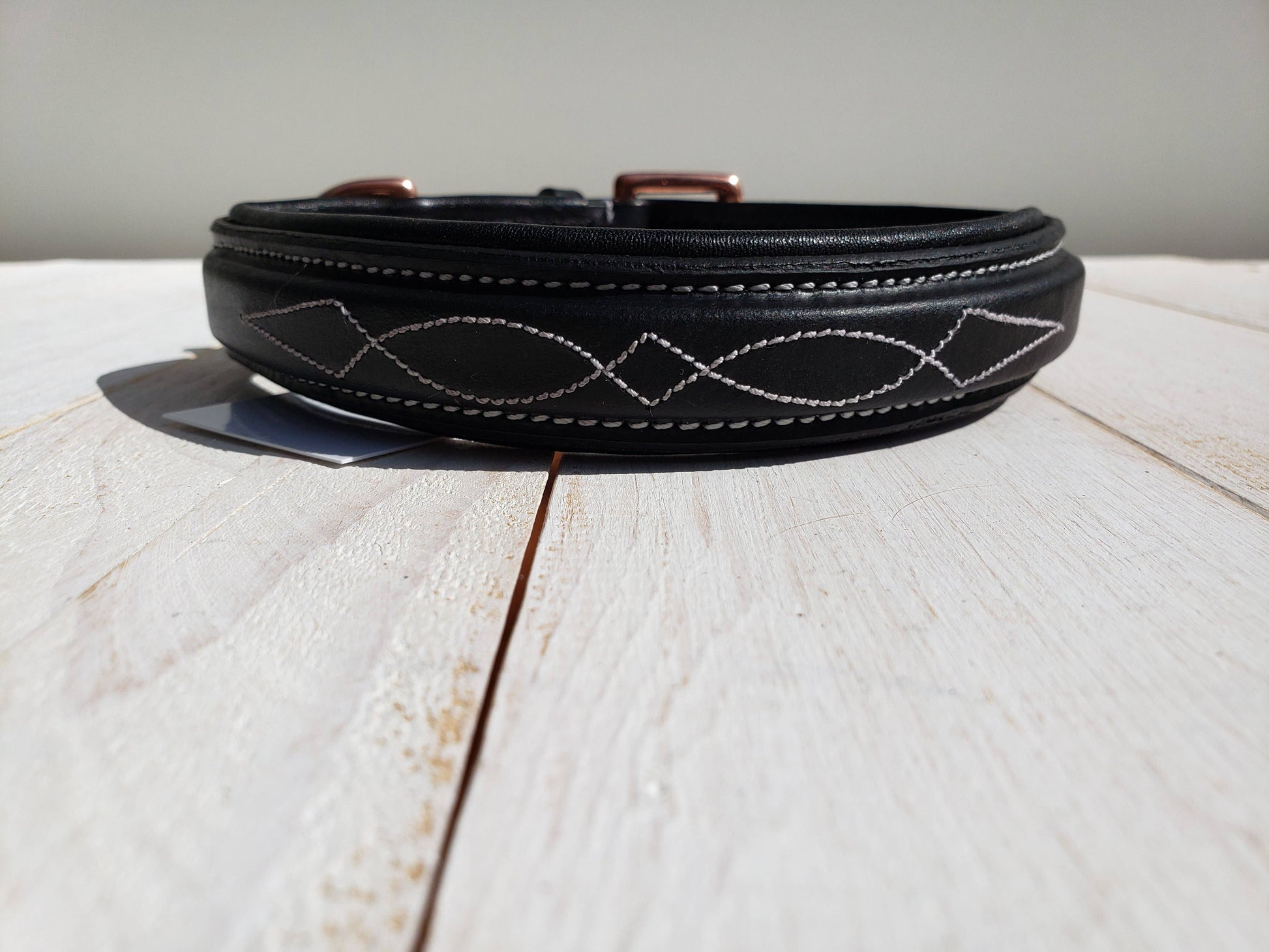 The Belmont Collar: 20 Inches / Brown - Edwina Alexis