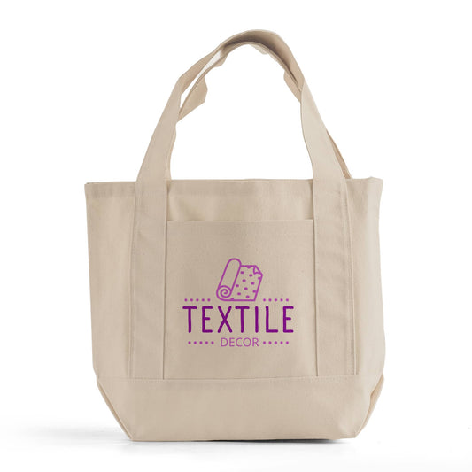 TBF Custom Mini Iconic Shopping Bag - TG237: Natural / 1 Color