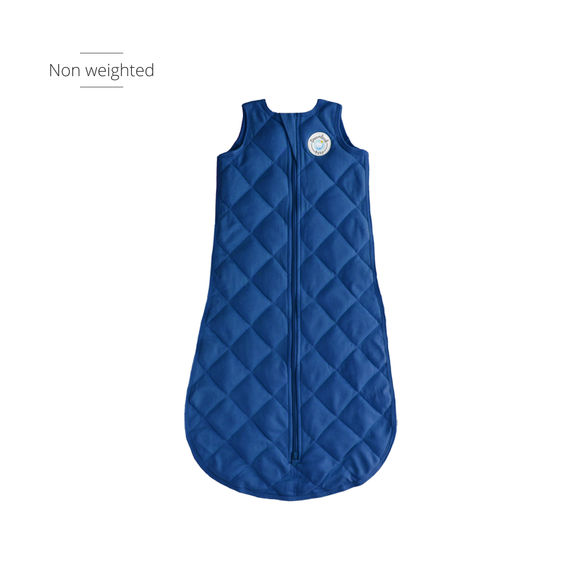 Bamboo Classic Sleep Sack (Non-weighted): Dino Blue / 0 - 6 Months - Edwina Alexis