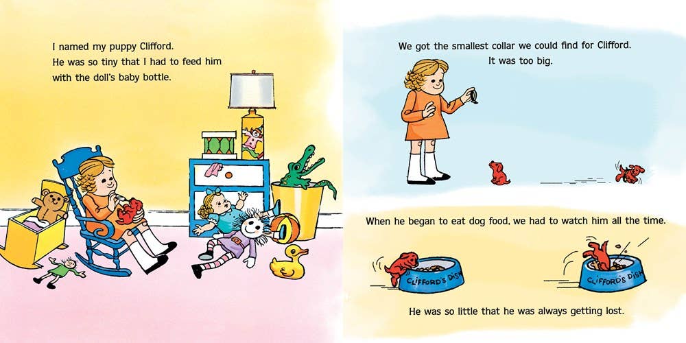 Clifford The Small Red Puppy (Board Book)