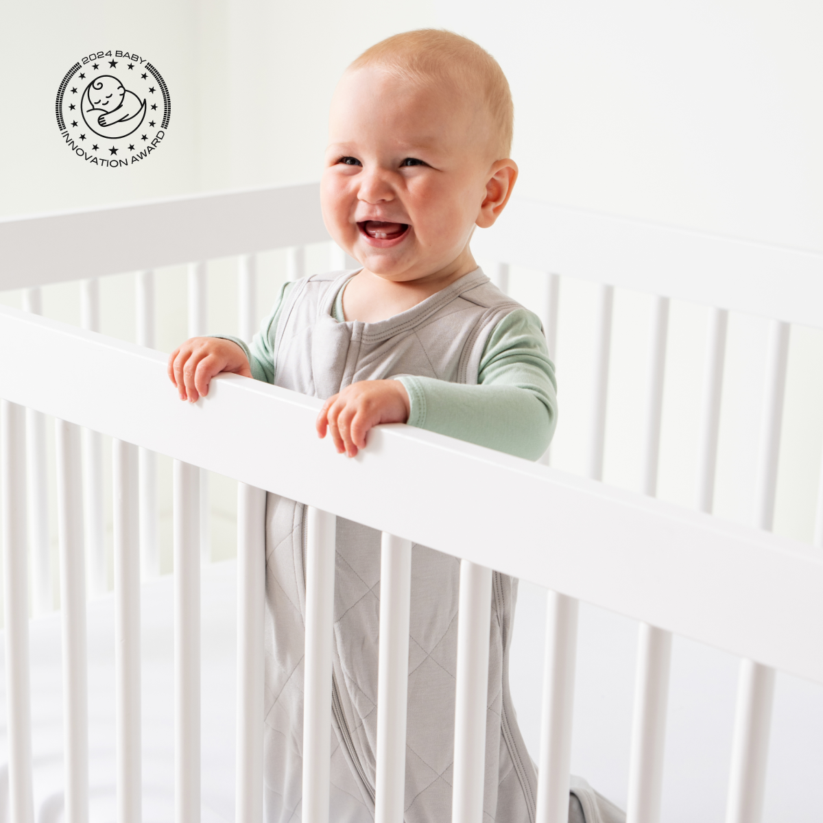 Bamboo Classic Sleep Sack (Non-weighted): Oat / 0 - 6 Months - Edwina Alexis