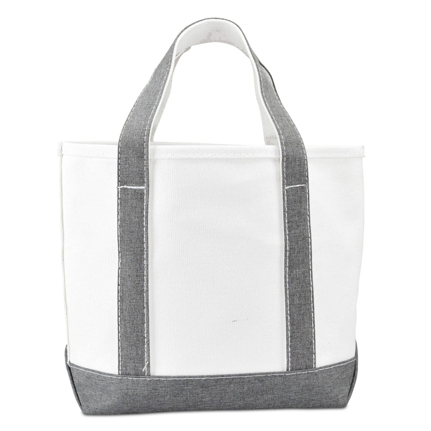 DALIX 14" Mini Small Cotton Canvas Party Favor Gift Tote Bag: Royal Blue