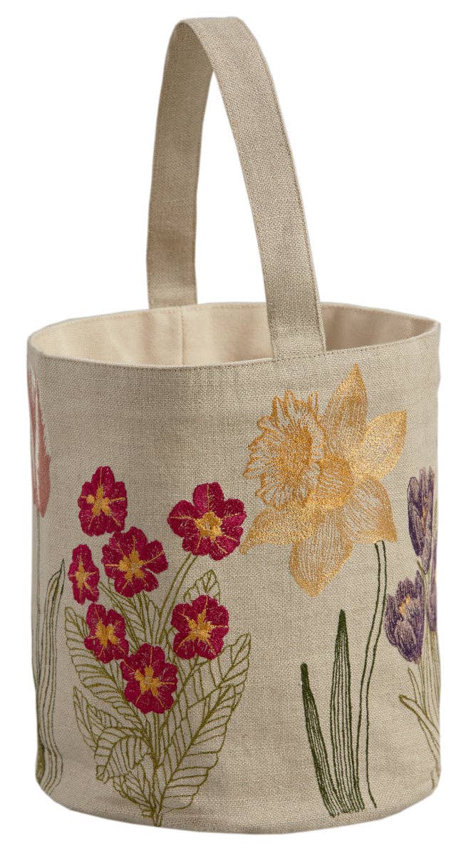 Blooms Linen Bucket - Edwina Alexis