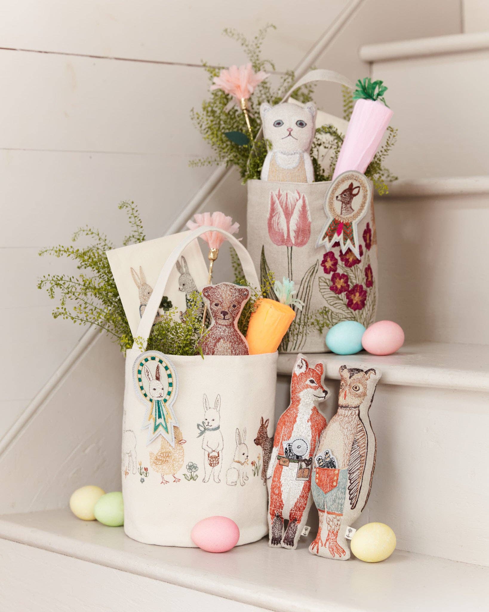 Blooms Linen Bucket - Edwina Alexis