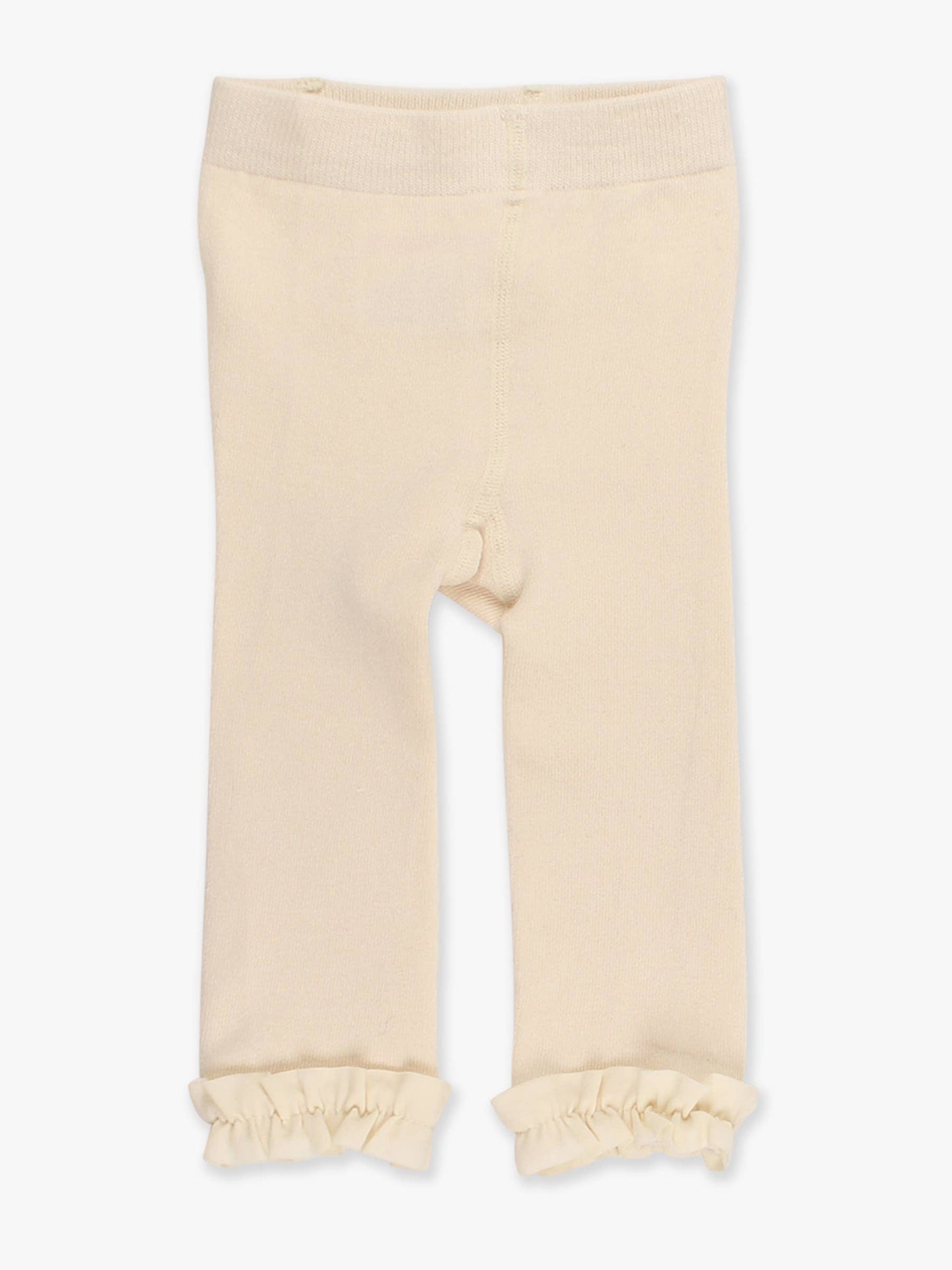 Girls Ivory, Dark Navy & Pink Footless Ruffle Tights 3-Pack: Multi-Color / 12-24m