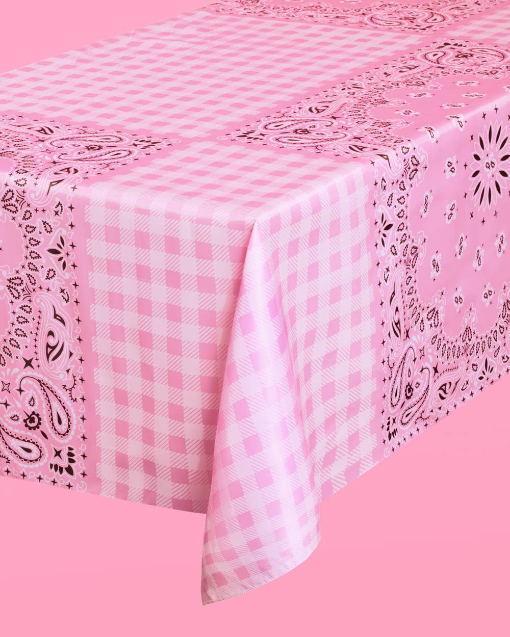 Cowgirl Tablecloth | pink, western, cowgirl, birthday, party