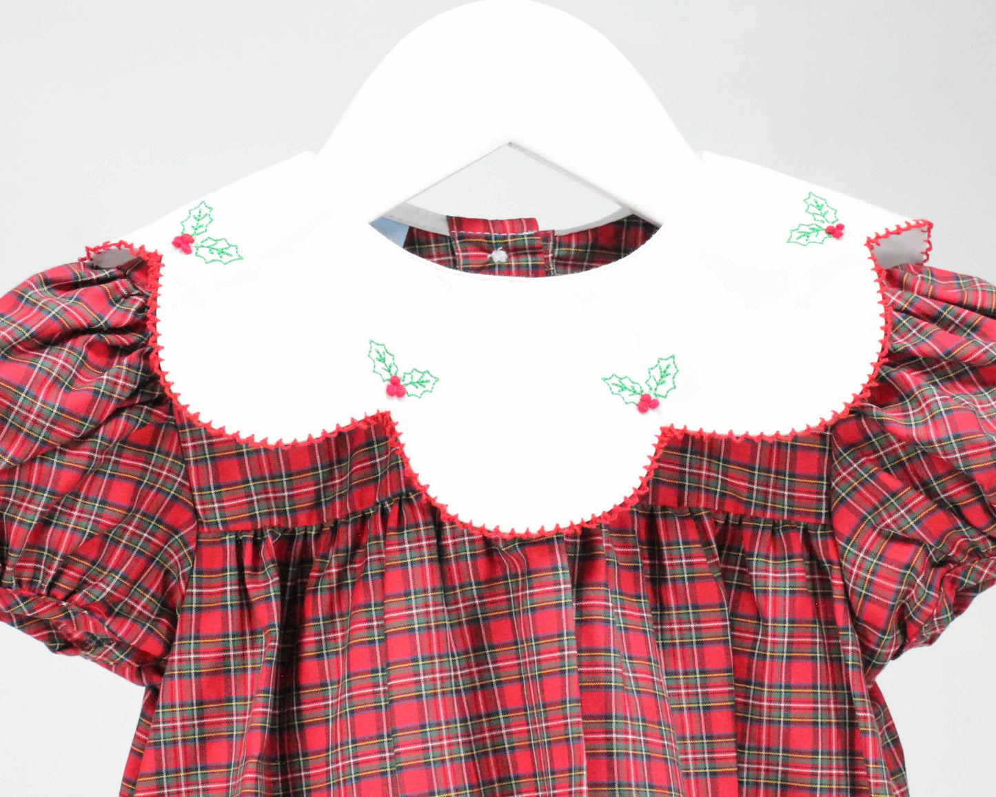 Christmas Cheer Tartan Natalie Dress: 2T