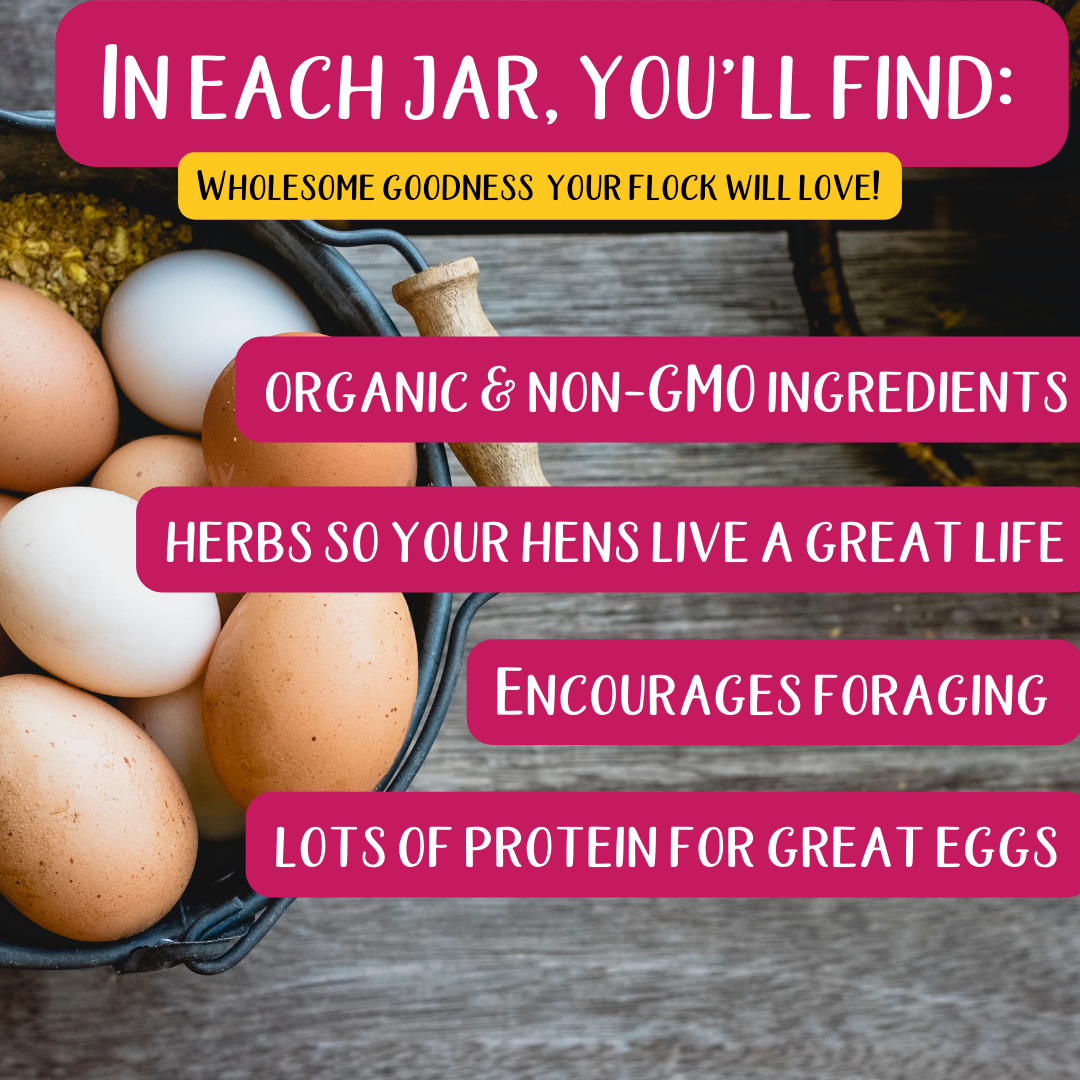 Egg-Cellent Yolks: For Healthy, Golden Yolks - Naturally!: 5 pounds - Edwina Alexis