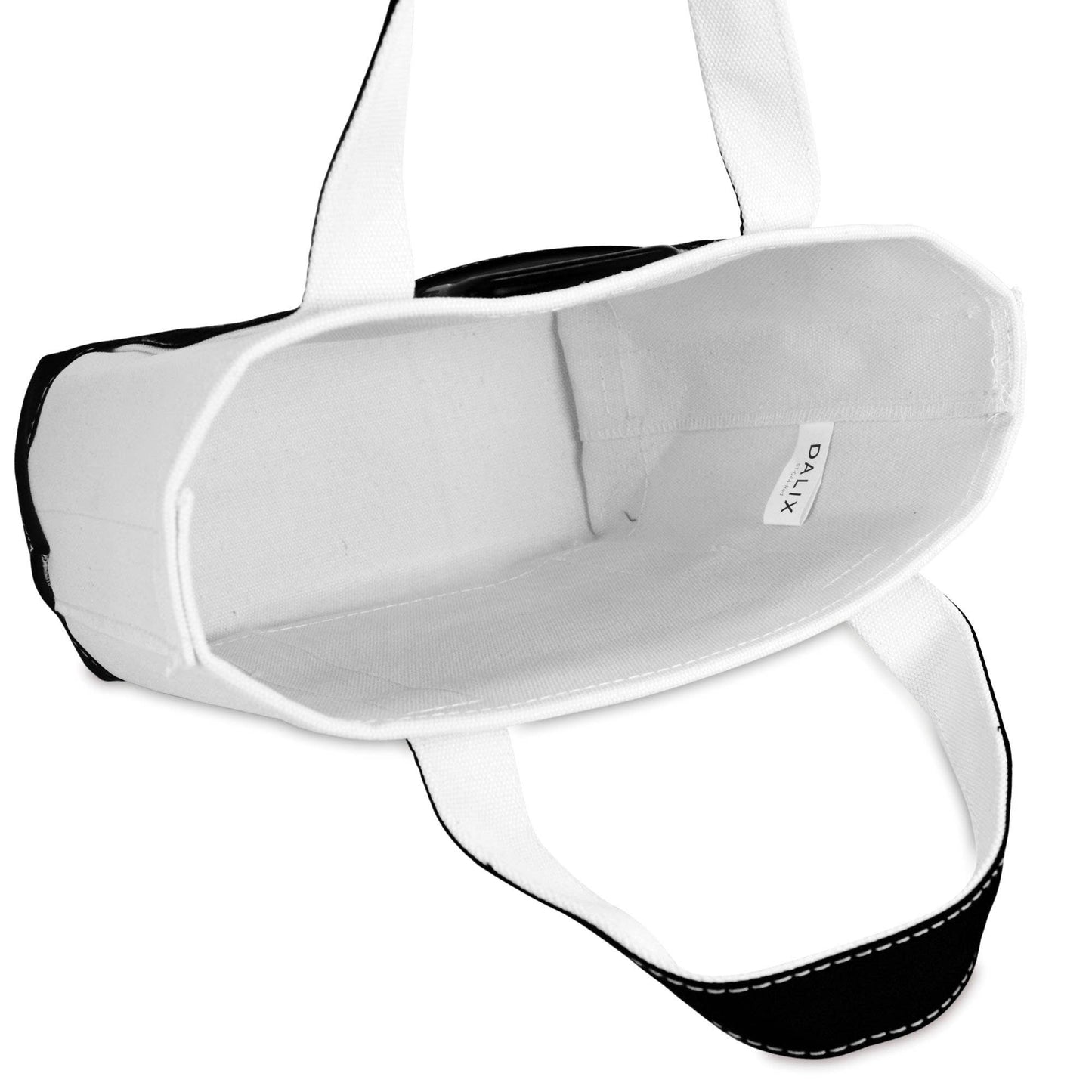 DALIX 14" Mini Small Cotton Canvas Party Favor Gift Tote Bag: Royal Blue