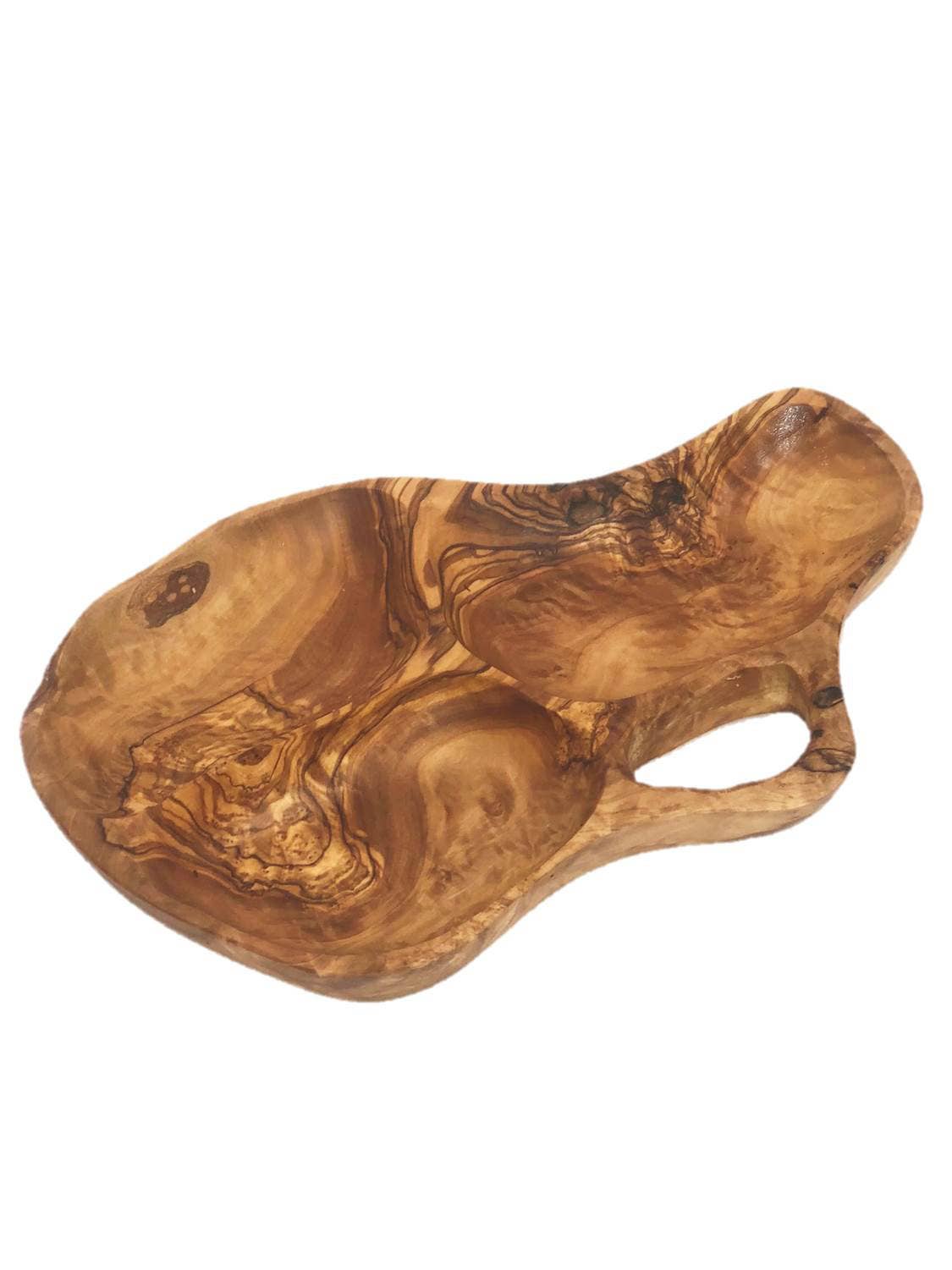 Olive Wood Appetizer Tray: 12"-14" - Edwina Alexis