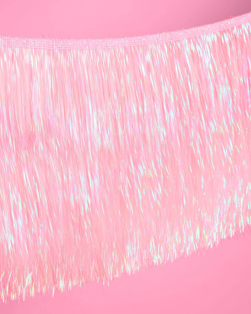 Light Pink Fringe Banner | Pink Party Decor, Bachelorette