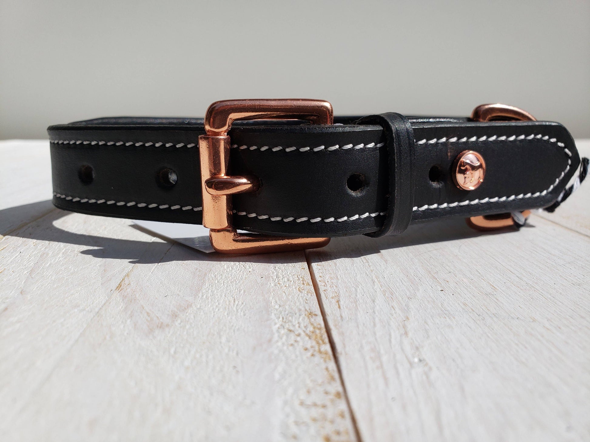 The Belmont Collar: 20 Inches / Brown - Edwina Alexis