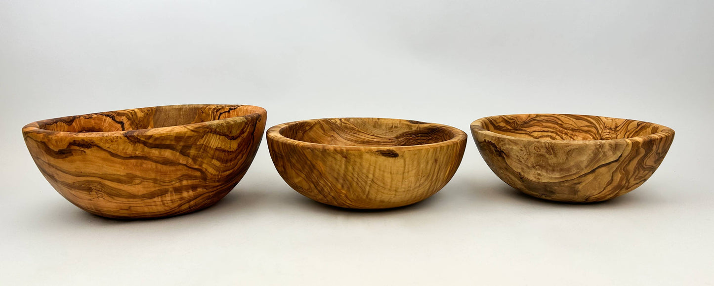 Olive Wood Family Salad Bowl: 10" - Edwina Alexis