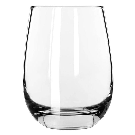 Libbey Stemless Glasses, Clear, 15.25-ounce, Set of 12 - Edwina Alexis