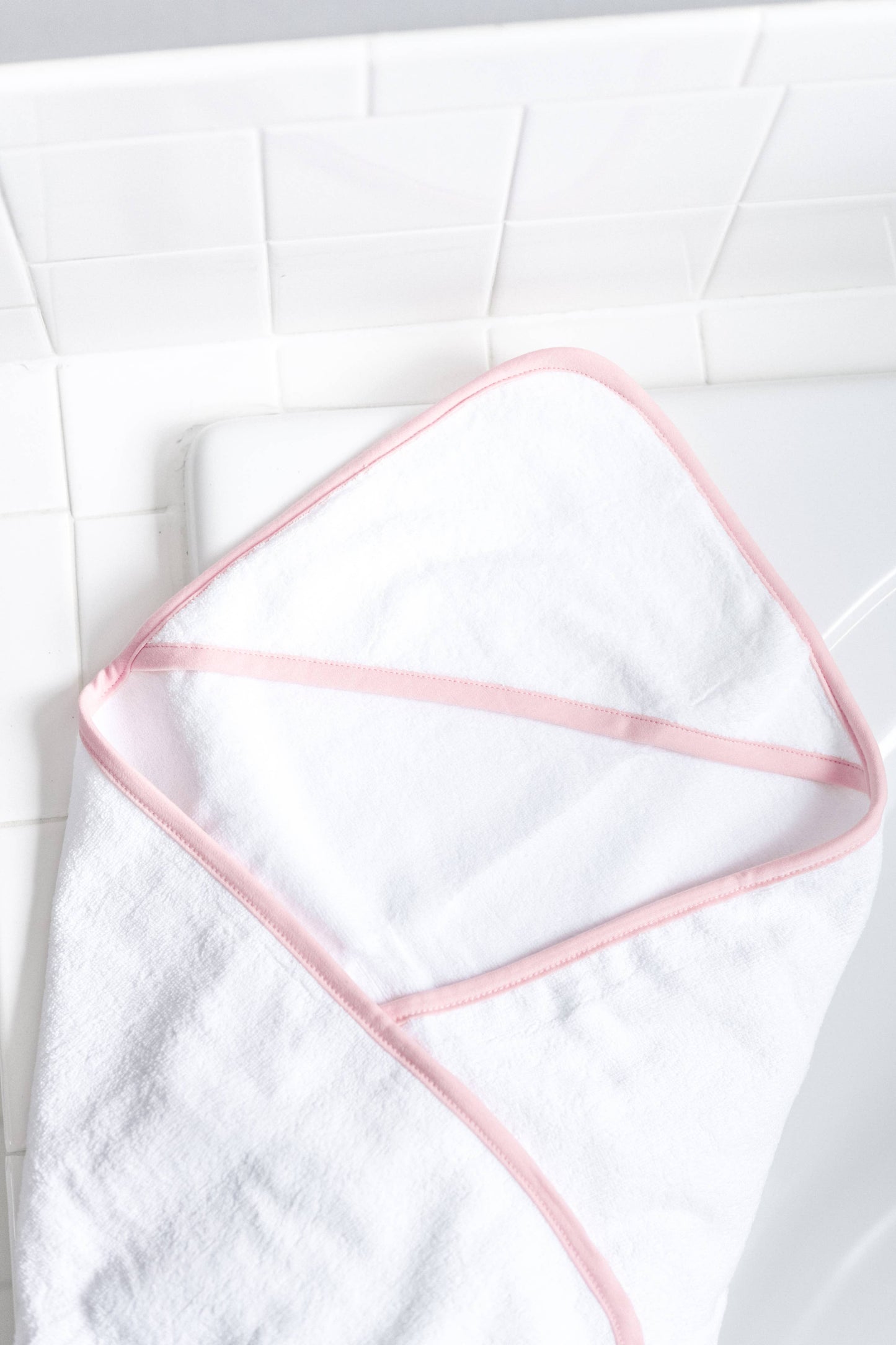 Hooded Terry Bath Towel for Baby and Toddlers | Plush Terry: Light Blue