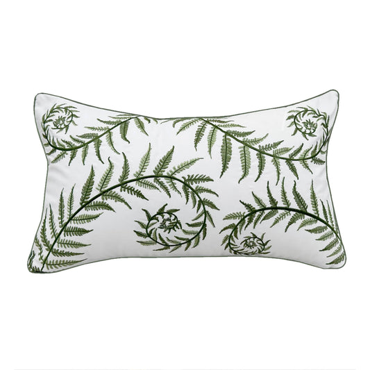 Fiddlehead Fern Indoor/Outdoor Throw Pillow