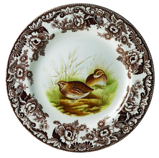 Spode Woodland Dinner Plate 10.5 inch (Quail)