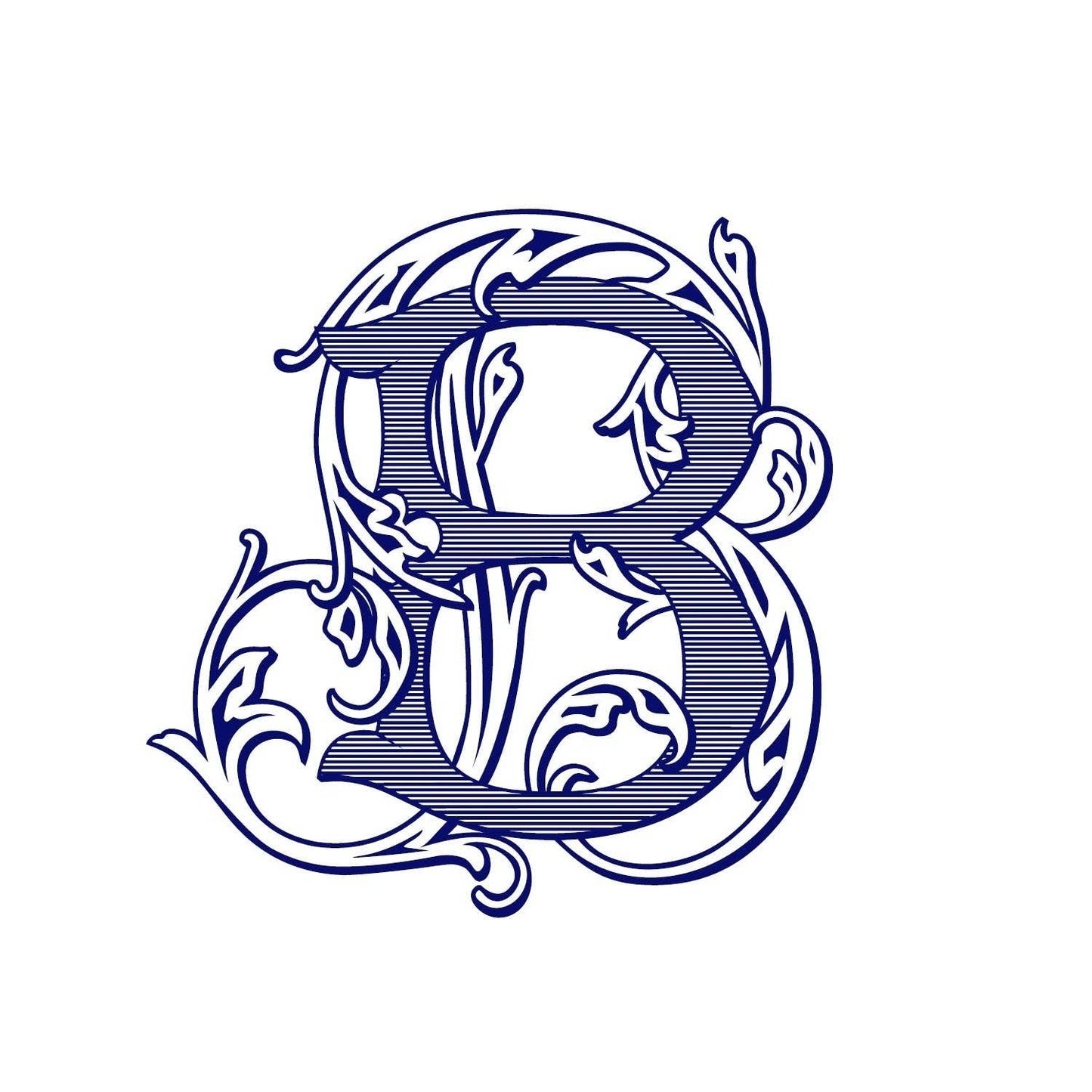 Champagne Bucket Chinoiserie Monogram