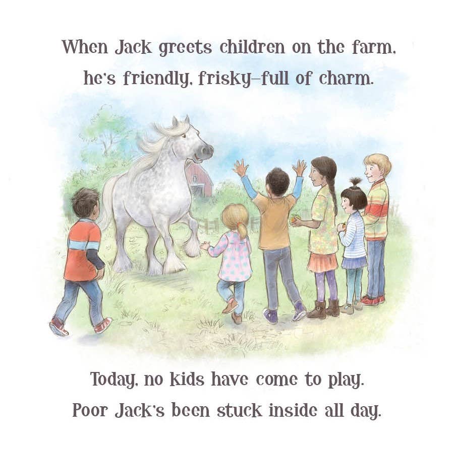 A Horse Named Jack Board Book