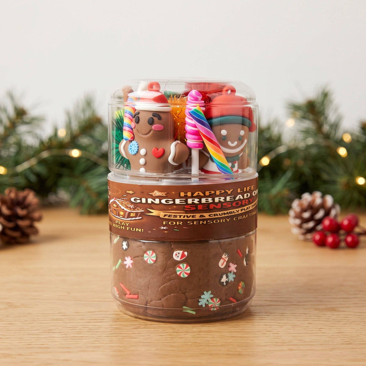 Christmas Dough Jars