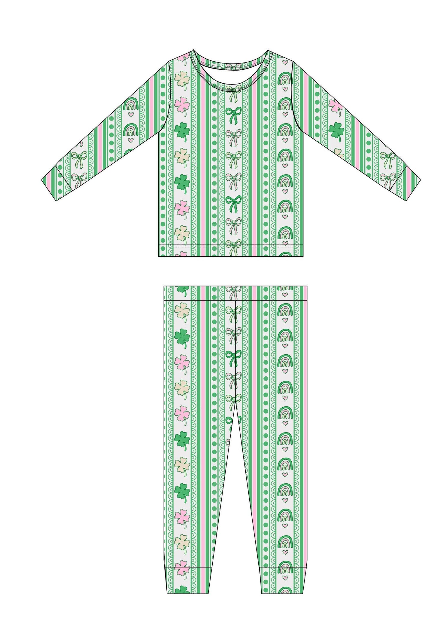 LUCKY RAINBOW RIBBONS DREAM SET: 18-24M