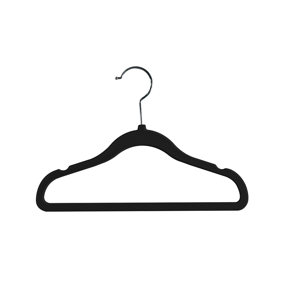 Velvety Stay Put Hangers 25 Pack – Child: Child / Cream - Edwina Alexis