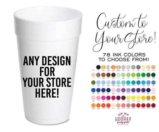Custom Foam Cup Sets