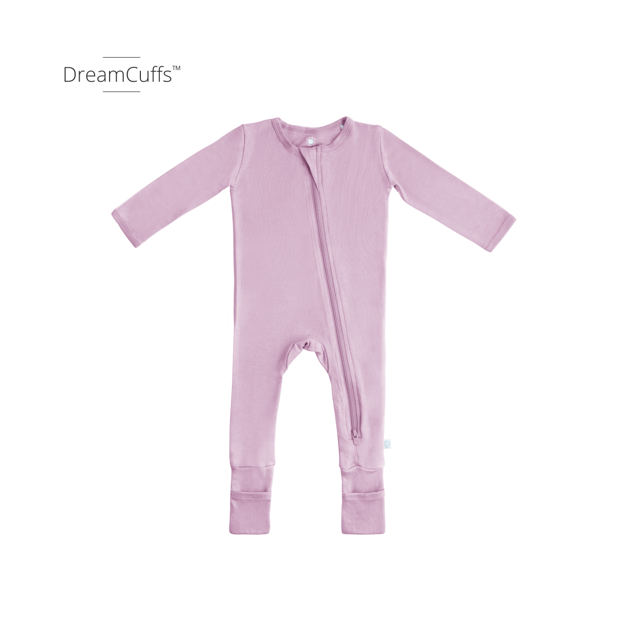 Baby Bamboo Pajamas w/ DreamCuffs™: Dusty Rose / 12 - 18 Months