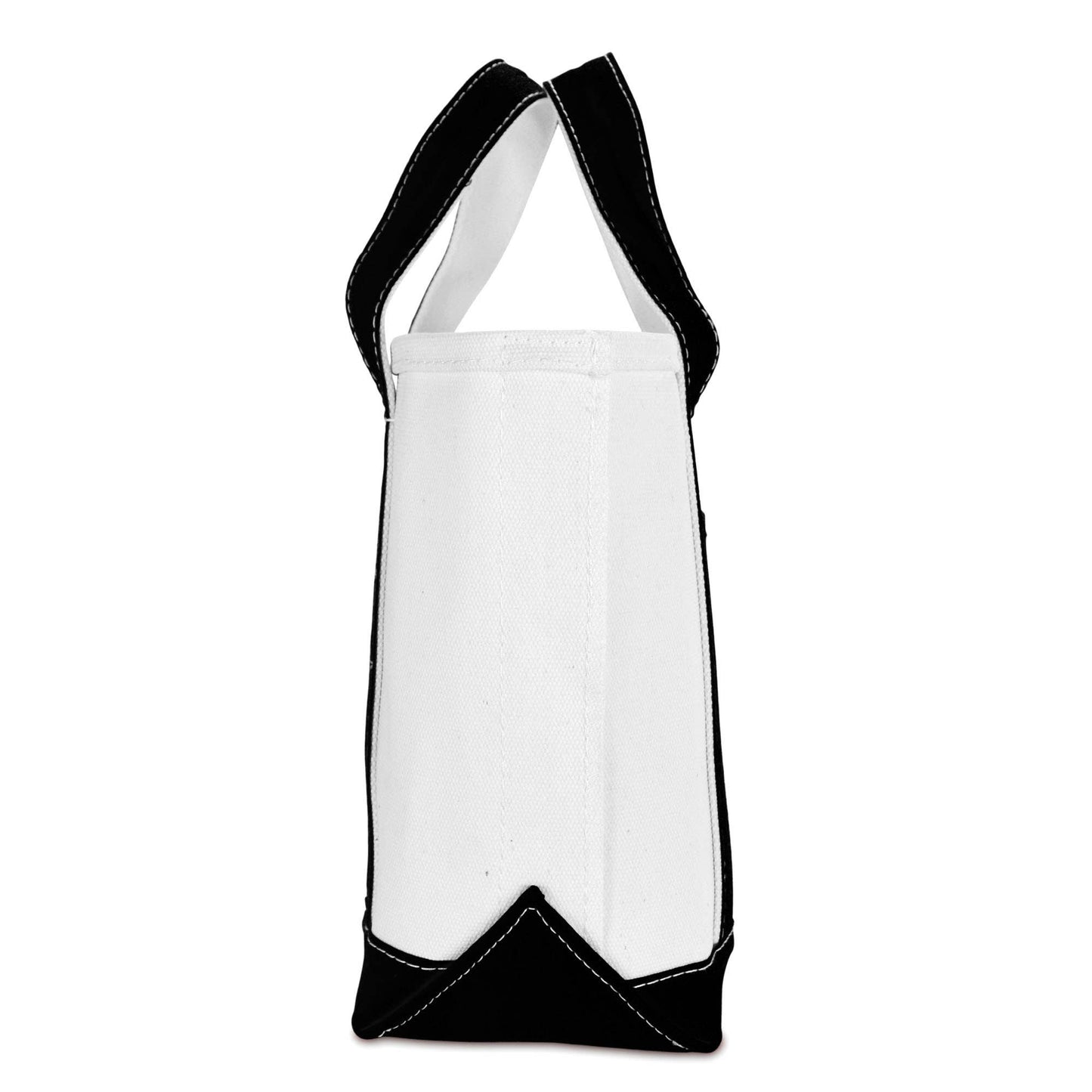 DALIX 14" Mini Small Cotton Canvas Party Favor Gift Tote Bag: Royal Blue