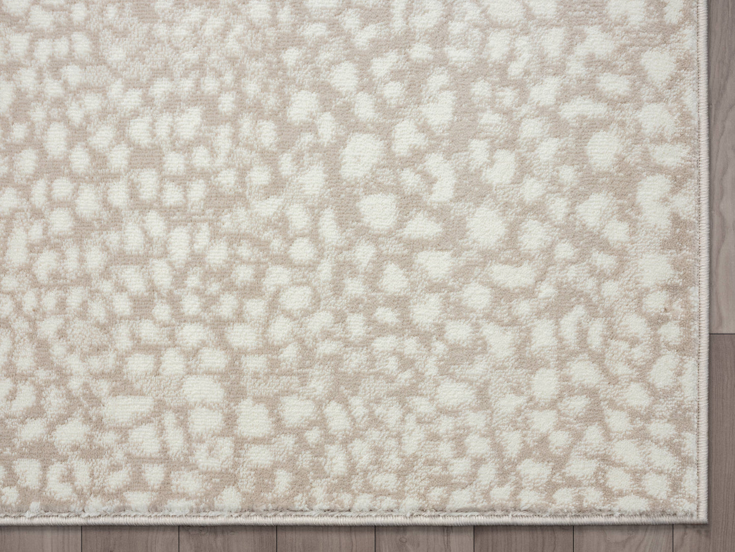 Abani Arto Contemporary Cheetah Print Area Rug: 6' x 9'