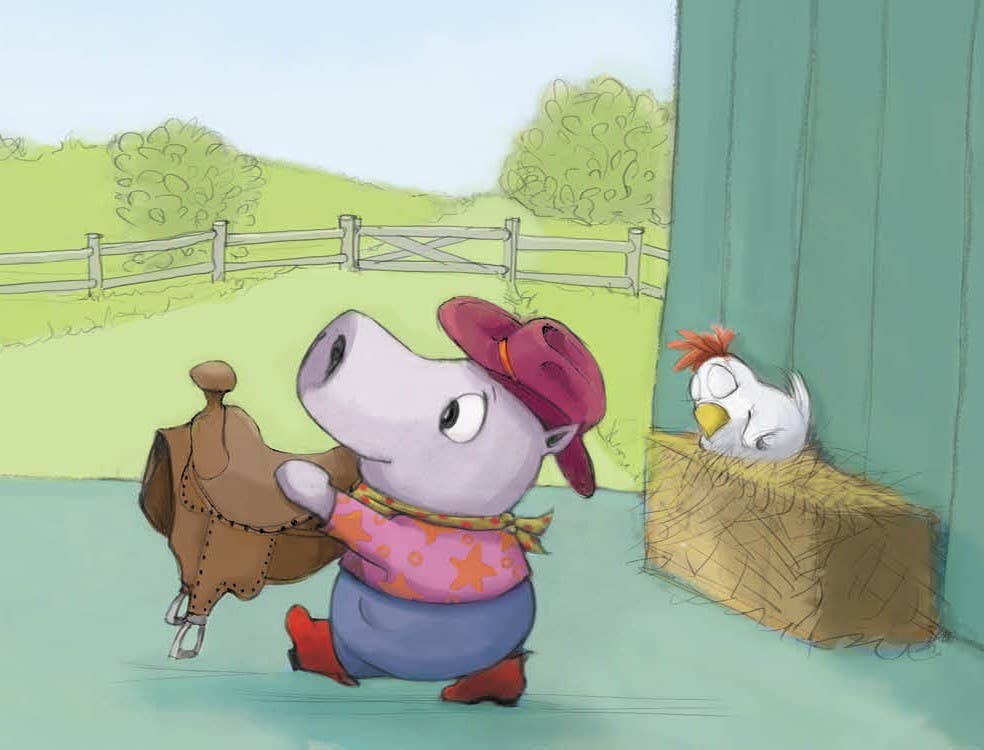 Little Buckaroo and Lou Board Book