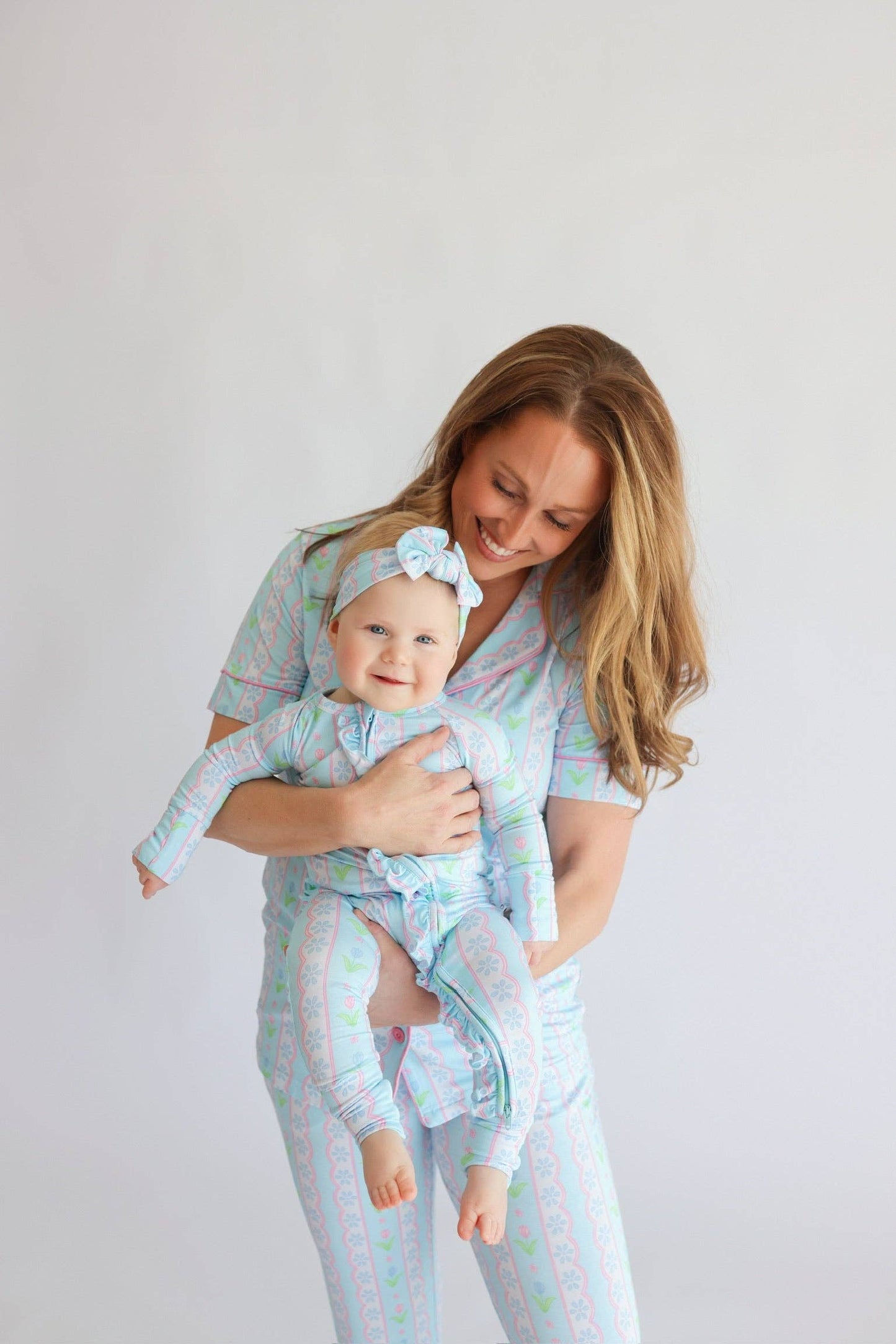 WHIMSY TULIP DREAM RUFFLE ROMPER: 6-12M
