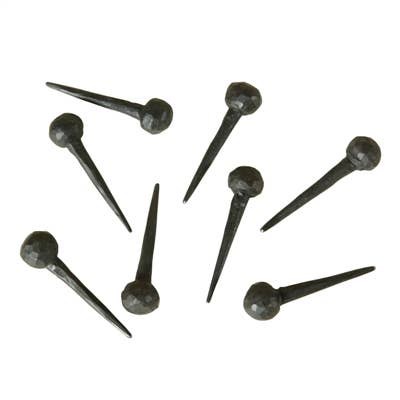 Round Head Rustic Nail - Black - Edwina Alexis