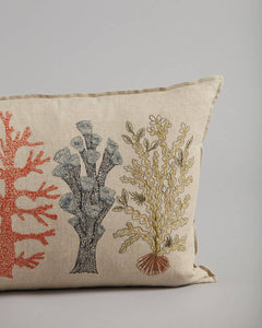 Coral Studies Pillow: With Insert - Edwina Alexis