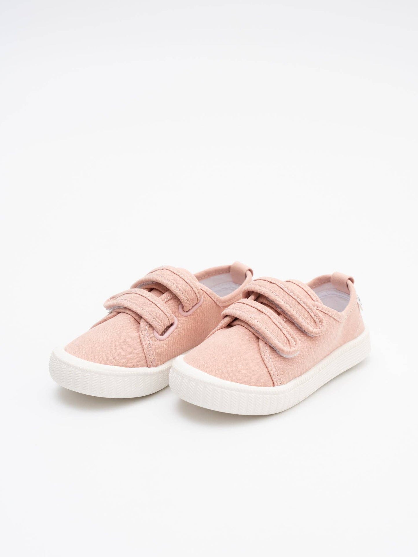Kids' Classic Canvas Velcro Sneaker: Denim / 3C