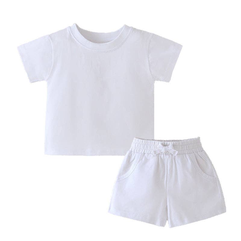 GOTS Certified Organic Cotton Baby T-Shirt Set: 199# Pink / 12-18M