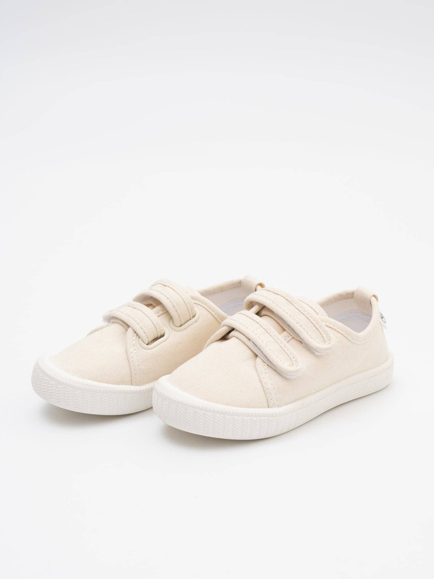 Kids' Classic Canvas Velcro Sneaker: Brown / 3C