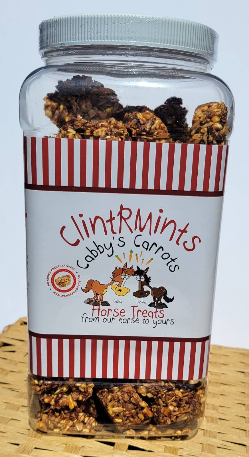 ClintRMint Horse Treats Cabby's Carrots Flavor : Small Bag