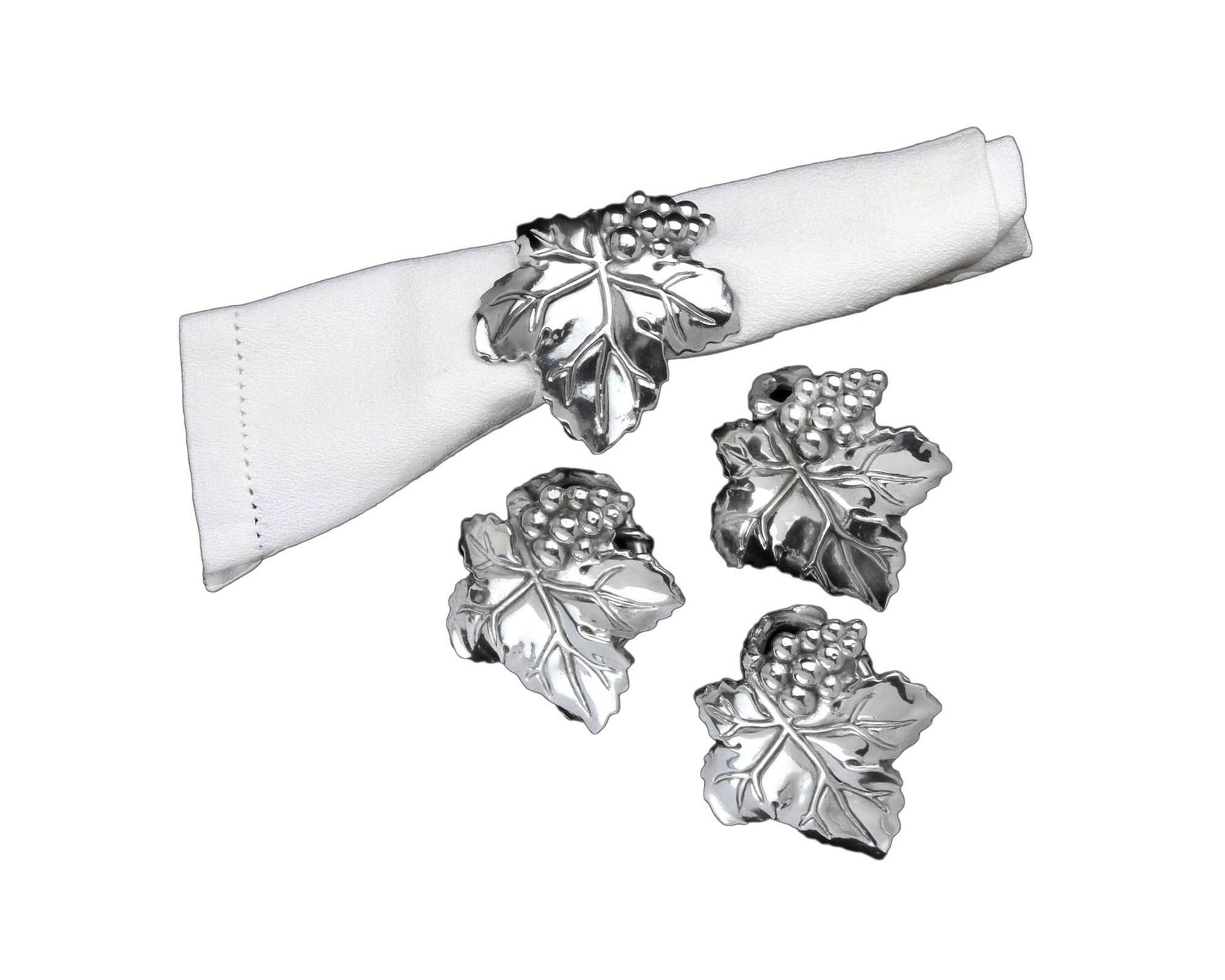 Grape Napkin Rings (Sets of 4) - Edwina Alexis