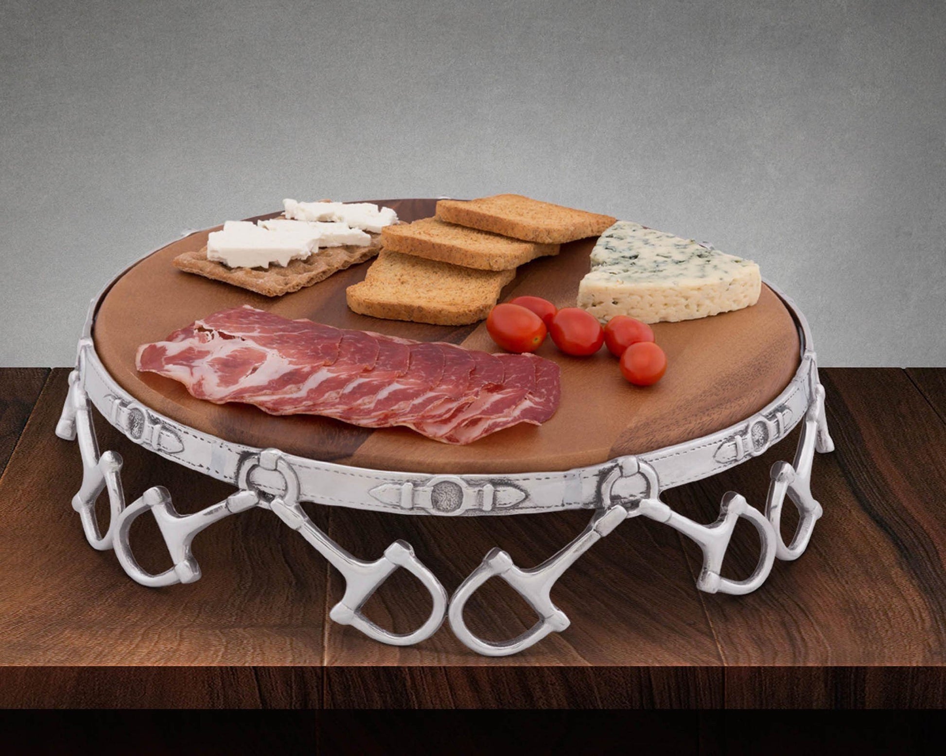 Equestrian Cheese Pedestal - Edwina Alexis